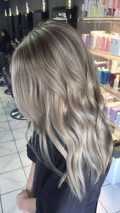 Platinový Blond, Dark Ash Blonde Hair, Ashy Blonde Hair, Blond Beige, Brunette Ombre, Ash Blonde Hair Colour, Ash Blonde Balayage, Ash Hair Color, Brunette Balayage