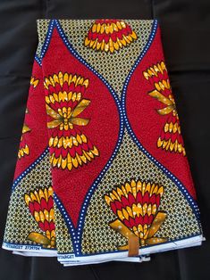 DESCRIPTION African Ankara Fabric. This is high quality African print is 100% cotton and it's 45 inches wide. It is used for making African Clothing, African quilts, & For Home decoration. FYI: Print is Double sided. The listing is for 6yards Each piece of fabric measures: 210-216in by 45in for 6yards If you purchase more than one yard, you will receive one continuous piece. *If you require more than what I have listed, feel free to send me email. CARE INSTRUCTIONS:•DO NOT BLEACH•Hand wash with cold water and mild soap or Dry clean•Press with warm iron on the wrong side only. Color may be different due to your monitor Red Batik Print Cotton Fabric, Traditional Printed Multicolor Fabric, Red Cotton Fabric With Batik Print, Red Printed Cotton Fabric, Ankara Fabric With Traditional Patterns, Red Cotton Fabric With Colorful Pattern, Red Cotton Fabric With Traditional Patterns, Traditional Ankara Fabric With Traditional Patterns, Traditional Red Cotton Fabric