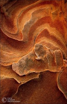 an abstract photograph of rocks in the desert