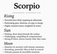 the zodiac sign for scorpio