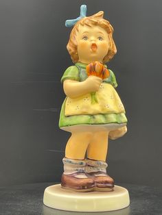 This authentic, hand-painted, M.I. Hummel figurine is in perfect condition with no chips, repairs, or crazing. Each Hummel I offer has been thoroughly inspected for authenticity and condition, ensuring you receive a genuine piece of vintage artistry and craftsmanship. At House of Hummels, we take pride in our dedication to quality and service. My name is Jason, and I have over 20 years of experience in the antiques and collectibles market. I am committed to providing well-preserved figurines that showcase the artistry and charm these pieces are known for.  Every figurine is securely packaged and shipped with care to ensure it arrives safely to its new home. Feel free to browse my other listings, check my reviews, and don't hesitate to reach out with any questions about a specific item. WWW Hummel Figurines Vintage, Hummel Figurines, Antiques And Collectibles, Salisbury, Antique Collection, My Name Is, My Name, 20 Years, Collectible Figurines