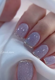 Biogel Nails, Manicure Nail Designs, Short Gel Nails, Pretty Nail Art Designs, Ideas Nails, Pretty Hands, Sparkly Nails, Neutral Nails, Pedicures