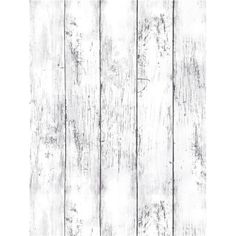 an old white wooden wallpaper with peeling paint on the top and bottom part of it