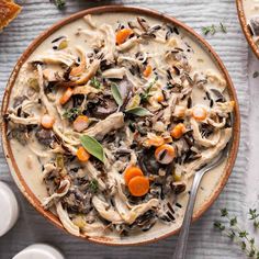 Creamy Chicken And Wild Rice, Chicken And Wild Rice Soup, Creamy Chicken And Rice, Chicken And Wild Rice, Reducing Inflammation, Wild Rice Soup, Chicken Main Dishes, Soup Season, Rice Soup