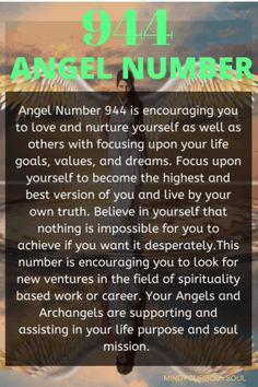 an angel number with the words angel number on it and above it are two wings