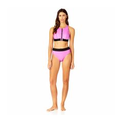 Show off in confident beach style with our Zip Front Bra Swimsuit, featured in a number of eye catching colors. This swim top has a zipper at the center front and customizable support from removable cups. Designed with copper-infused fabric, this swimsuit ensures lasting freshness from anti-bacterial and anti-odor benefits. The UPF 50+ rating also provides additional sun protection, allowing you to focus on enjoying your time in the water. Pair this swim top with our matching swim bottom for a c Shipt Shopper, Longline Bra, Swim Bottoms, Swimwear Fashion, Swim Top, Bra Cups, Eye Catching Colors, Beach Style, Long A Line