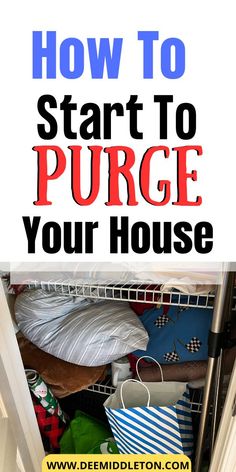 A cluttered and disorganized home can lead to stress, decreased productivity, and a general sense of unease. If you’ve been feeling overwhelmed by the mess in your house and want to reclaim your space, it’s time to embark on a purging journey. Purging your house means decluttering and getting rid of the items that no longer serve a purpose in your life. In this blog post, we’ll guide you through the process of starting to purge your house. Easy House Cleaning Schedule, Diy Declutter, Organize Clutter, Clearing Out Clutter, Decluttering Checklist, Organization Ideas For The Home, Easy House Cleaning, Clean Clutter, Minimalist Living Tips