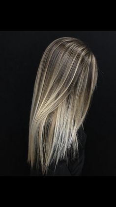 Best Blonde Highlights, Blonde Highlights With Lowlights, Blonde Highlights Ideas, Icy Blonde Highlights, Balayage Straight, Balayage Straight Hair, Highlights Ideas, Blonde Balayage Highlights, Brunette Hair With Highlights