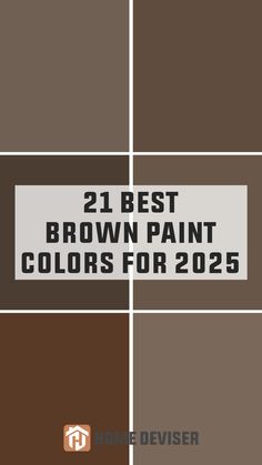 21 Best Brown Paint Colors Best Brown Paint Colors, Brown Paint Colors, Brown Paint, Brown Horse, Color Pairing, Cozy Living Rooms, Home Look, Neutral Tones