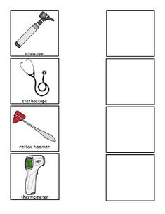 worksheet showing the different tools used in this activity