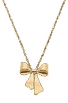 DETAILS: Base Metal with Worn Gold Plating 16.75" Adjustable Fall Wishlist, Cute Jewellery, Bow Pendant, Gold Jewelry Necklace, Base Metal, Gold Plating, Gold Jewelry, Gold Plate, Jewelry Necklaces