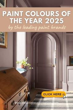 As we move into the final part of 2024, three of the leading paint brands have unveiled their key colours and palettes for 2025: Benjamin Moore, Graham & Brown and Dulux have analysed trends and consumer preferences to pick the leading shades that they think we will gravitate towards in our homes over the next year. Popular paint colours. Paint color trends. B And Q Limerick Paint, Meditation Benjamin Moore, Trending Benjamin Moore Paint Colors, Velvety Chestnut Paint, Sw Glamour Paint, 2025 Colour Of The Year, Benjamin Moore Paint Colors 2025, Benjamin Moore Color Of The Year, B&q Paint Colours