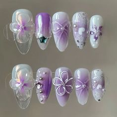 Lexie Core, Purple Chrome Nails, Hello Nails, Punk Nails, Cute Simple Nails, Purple Nail Designs, Cute Nail Art Designs, Vibrant Nails, Pretty Gel Nails