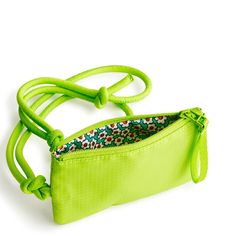 Keep your essentials close at hand with our Zip Card Pouch Lanyard. Perfect for those who want to travel light and hands-free, this stylish accessory combines the convenience of a card case with the functionality of a lanyard, allowing you to carry your cards and ID with ease wherever you go. Vera Bradley Zip Card Pouch Lanyard in Green Casual Green Travel Wallet, Casual Travel Coin Purse With Removable Pouch, Casual Travel Coin Purse With Detachable Pouch, Versatile Green Travel Pouch, Green Travel Accessories With Removable Pouch For Everyday, Functional Green Travel Pouch, Green Wallet With Removable Pouch For Travel, Foldable Pouch For Everyday Use, Travel Coin Purse With Cell Phone Pocket