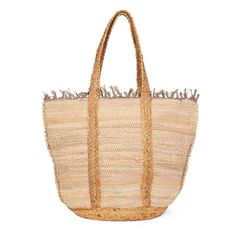 Included: one tote bag Sizing: 18.5"W x 14.5"H x 10.5"D Stunning artisan handbag, this spacious bag can carry it all! Woven tapestry with mixed materials, ornate handles, and zippered interior pocket. Perfect for a day by the pool! Market Tote Bag With Rolled Handles, Large Bags With Braided Handles For Daily Use, Large Capacity Straw Tote Bag For Errands, Beige Tote Weekender Bag With Handles, Natural Color Tote Bag For Errands, Natural Color Bag With Handles For Errands, Natural Bags With Braided Handles For Errands, Natural Bag With Handles For Errands, Natural Bags For Errands