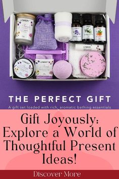 the perfect gift for anyone who is excited to be present with their own personal care products