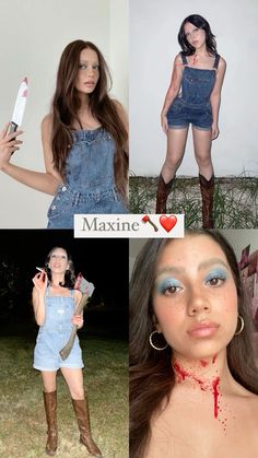 Fotos guardadas ￼ ￼ ￼ ￼ ￼ ￼ ￼ ￼ ￼ ￼ ￼ ￼ ￼ ￼ ￼ ￼ ￼ ￼ ￼ ￼ ￼ ￼ ￼ Uncanny Valley Halloween Costume, Maxxxine Movie Costume, Maxine And Wayne Costume, The Plastics Halloween Costume, Female Slasher Costume, Texas Chainsaw Mascara Costume, Horror Female Characters, Scarah Screams Costume, Maxine From X Movie