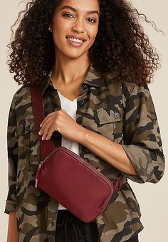 Large Crossbody Belt Bag | maurices Crossbody Belt Bag, Fashion Mistakes, Style Mistakes, 10 Pounds, Color Trends, Stay Tuned, Belt Bag, World Of Fashion, Fashion Trends