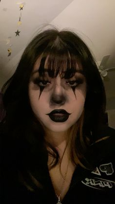 Goth Clown Makeup, Goth Clown, Clown Makeup, Skin Care, Halloween, Skin, Makeup, Pins, Clothes