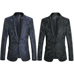 Men Floral Jacquard Suit Jacket Blazer Dress Coat Dinner Stage Costume Formal Item description Brand Unbranded Department Men Outer Shell Material Polyester Size Type Regular Style Overcoat Type Jacket Country/Region of Manufacture China Garment Care Dry Clean Only MPN Does not apply Season Autumn Accents Button Closure Button Features Lined Lining Material Polyester Occasion Casual Pattern Floral Theme Classic Vintage Yes   Shipment Payment Return & Warranty Service & Feedbacks Shipment 1.We Ship to Worldwide. 2.Delivery time depends on destination and other factors, it may takes up to 15-30 days. If you don't receive the item after 35 days, please contact us, we'll investigate and solve the delivery problem. 3.Shipping days exclude weekends and public holidays. 4.Import duties, taxes, an Stage Costume, Blazer Dress, Coat Dress, Vest Jacket, Blazer Jacket, Suit Jacket, Mens Accessories, Blazer, Mens Outfits