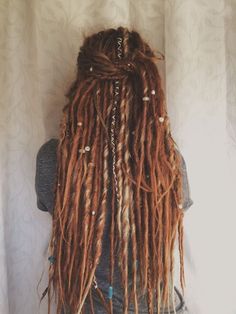 Long Dreadlocks, Hippie Dreads, Dread Locks, Dreads Girl, Dread Extensions, Dreadlock Styles, Hippie Hair, Synthetic Dreadlocks, Dreads Styles