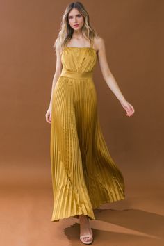 BLISSFUL LOVE WOVEN JUMPSUIT Marigold Inspired Fashion, Marigold Maternity Dress, 1970s Jumpsuit Women, Anthropologie Jumpsuit, Free People Yellow Jumpsuit, Flying Tomato, Pleated Bodice, Bodice, Fashion Blog