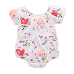 Baby Girl Floral Flower Onesies Bump baby and beyond Baby Girl Shorts, Boys Wear, Girl Pattern, Baby & Toddler Clothing, Floral Flower, Toddler Fashion