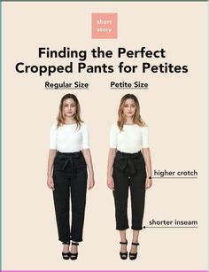 Enter Short Story: an online personal styling service helping petite women look and feel their very best. Designed by petites, for petites — with expert fit, quality, and accessible luxury in mind. Take the quiz to find your perfect pair of pants.