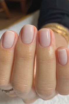 Get the perfect minimalist look with our selection of nude nails polish. Choose from a range of natural, neutral, and flesh-toned shades for a sophisticated and understated style. #nude #nail #design #ideas Short Natural Nail Colors, Nude Gel Manicure Short Nails, Nail Natural Colors, No Chip Short Nails, Creamy Nude Nails, Nude Vacation Nails, Natural Nude Nails Short, Nude Gel Nails Short, Short Nails Ideas Nude