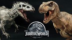 Tyrannosaurus Rex vs. Indominus Rex Jurassic World Logo, Godzilla Birthday Party, Jurassic World Indominus Rex, Godzilla Birthday, World Logo, Indominus Rex, Edible Cupcake Toppers, Birthday Places, Edible Ink