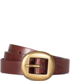 From Frye&#x2C; this belt features:LeatherFastening buckleApprox. 0.78" WS: approx. 31" LM: approx. 34" LL: approx. 37" LXL: approx. 40" LWipe cleanImported. Leather Belt With Buckle Closure For Fall, Casual Belt, Brown Belt, Gianni Bini, Narnia, Dillard's, Fit Inspo, Leather Accessories, Fitness Inspo