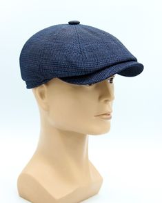 Step up your style game with this Gatsby Men's Newsboy Cap Hat. With its timeless baker boy design and vibrant blue color, this cap is the perfect accessory to add a touch of sophistication to any outfit. Crafted with pride in Ukraine, this cap showcases the exceptional craftsmanship of Ukrainian artisans. Each cap is meticulously made using high-quality materials, ensuring its durability and longevity. The non-adjustable size provides a secure and comfortable fit. Whether you're dressing up for Gatsby Man, Tartan Hat, Flat Cap Men, Baker Boy Cap, Flapper Hat, Baker Boy Hat