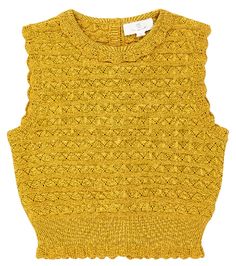 Chunky Knit Jumper, Designer Knitwear, Girl Online, Cardigan Vest, Scalloped Edges, Knitwear Design, Luxury Brands, Knit Jumper, Cashmere Sweaters