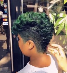 Mohawk Short Hairstyles For Black Women, Mo Hawk Hairstyles, Short Mohawk Hairstyles For Black Women, Black Women Mohawk Hairstyles, Pixie Mohawk Black Women, Short Hair Mohawk, Curly Mohawk, Short Hair Designs, Black Hair Short Cuts