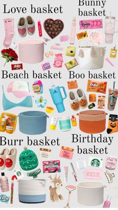 Hope you like it!!! Basket Ideas, Not Mine, Baskets, Birthday, White