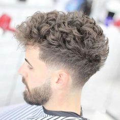 Undercut Curly Hair, Taper Fade Curly Hair, Low Fade Haircut, Textured Curly Hair