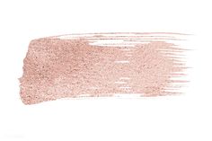 a close up view of the top of a lipstick swatch with pink glitter on it