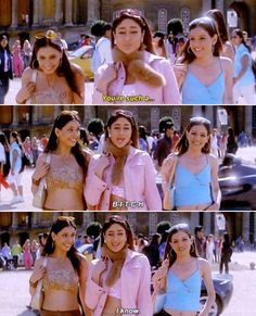 #bollywoodmovies #browniepoints #desi #desihumour Poo Kareena Kapoor Aesthetic, Kareena Kapoor Movie Outfits, Kareena Kapoor Quotes, Poo Bollywood, Poo Aesthetic K3g, Poo From K3g Outfits, 2000s Bollywood Aesthetic, Poo K3g, 90s Bollywood Fashion