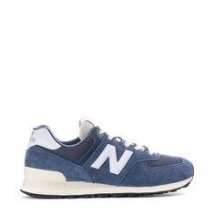 Add retro flair to your wardrobe with the New Balance Classic 574 sneaker. The suede leather upper is soft and durable, while leather detailing adds premium style. The mesh textile across the upper adds airflow, and the ENCAP® midsole ensures underfoot cushioning while you run you're out and about. Suede and leather upper add durability. ENCAP® midsole technology provides support. EVA foam midsole and heel add cushioning. Custom tread rubber outsole. New Balance Classic 574, Soccer Shop, Leather Detailing, Vintage Indigo, Out And About, Eva Foam, Nike Jordan, Work Casual, Dress With Boots