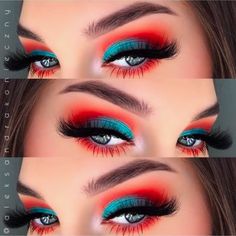 Machiaj Smokey Eyes, Carnaval Make-up, Make Up Diy, Makeup Cantik, Halloweenský Makeup, Make Up Designs, Carnival Makeup, Make Up Inspiration, Smink Inspiration