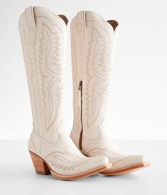 Ariat Casanova Blanco Leather Western Boot - Women's Shoes in White | Buckle Boot For Women, Leather Western Boots, Western Boots Women, Embroidered Leather, Western Boot, Western Wedding, Cowboy Boot, Leather Pulls, Western Boots