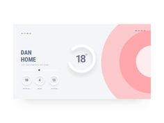 Heating UI  Animation by Daniel Montgomery #Design Popular #Dribbble #shots Infographics Timeline, Ui Ux 디자인, Web Mockup, Ui Animation, Timeline Design, Graph Design, Presentation Layout, Application Design, Ui Design Inspiration