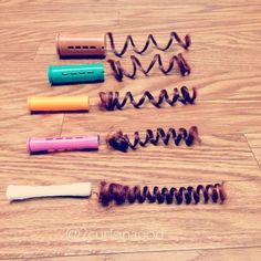 Perm Rod Set, Curling Rods, Different Curls, Perm Rods, Roller Set