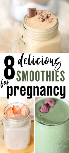 8 deliciously smoothies for pregnant women