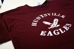 a t - shirt with the words huntsville eagle's on it