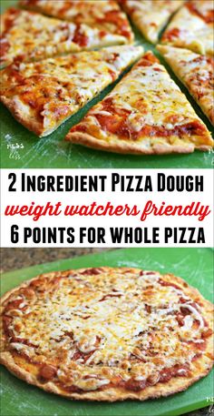 two ingredient pizza dough weight watchers friendly 6 points for whole pizza