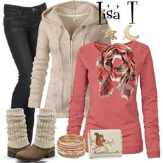 Cute Cold Weather Outfits, Use Your Words, Clothes Girl, Jacket Shirt, Cold Weather Outfits, Cute Fall Outfits, Complete Outfits, Casual Winter Outfits, Looks Style