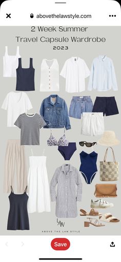 Sailing Capsule Wardrobe, Paris Summer Outfits 2024, Spring Summer Capsule Wardrobe, Travel Capsule, Classic Style Outfits, Travel Capsule Wardrobe