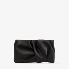 BONNY CLUTCH | Black Satin Clutch Bag | Winter 2022 collection | JIMMY CHOO US Daring Aesthetic, Prom Bag, Formal Clutch, Jimmy Choo Clutch, Black Clutch Bags, Clutch Purse Black, Satin Clutch, Designer Clutch Bags, Satin Noir