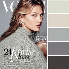 A Soft Summer colour palette - Karlie Kloss for Vogue Mexico Soft Summer Fashion, Summer Eyes, Soft Summer Palette, Soft Summer Color Palette, Soft Summer Colors, Color Catalog, Color Trends Fashion, Seasonal Color Analysis, Summer Color Palette